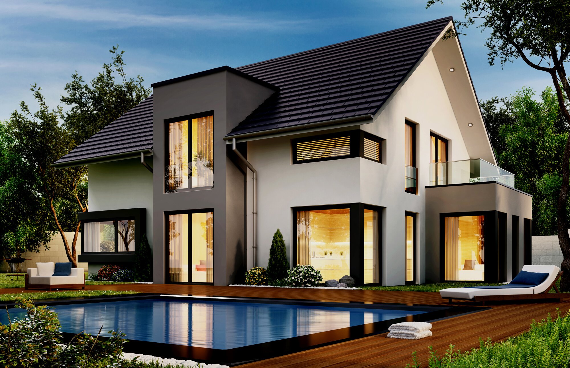 Beautiful modern house